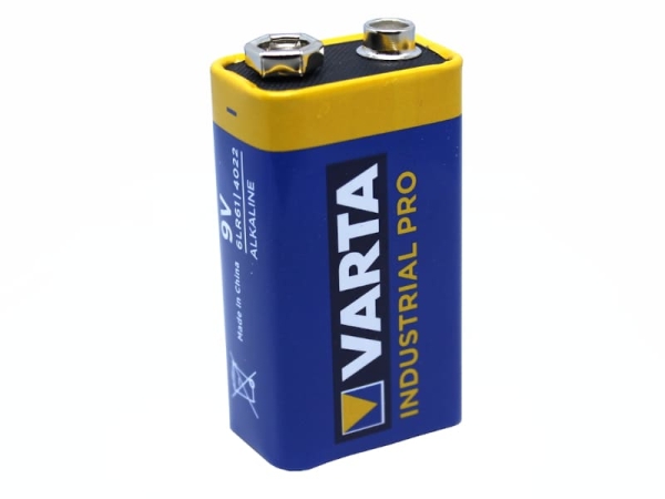 Varta Industrial Pro 9V-Block 640 mAh 6AM6 / 6LR61